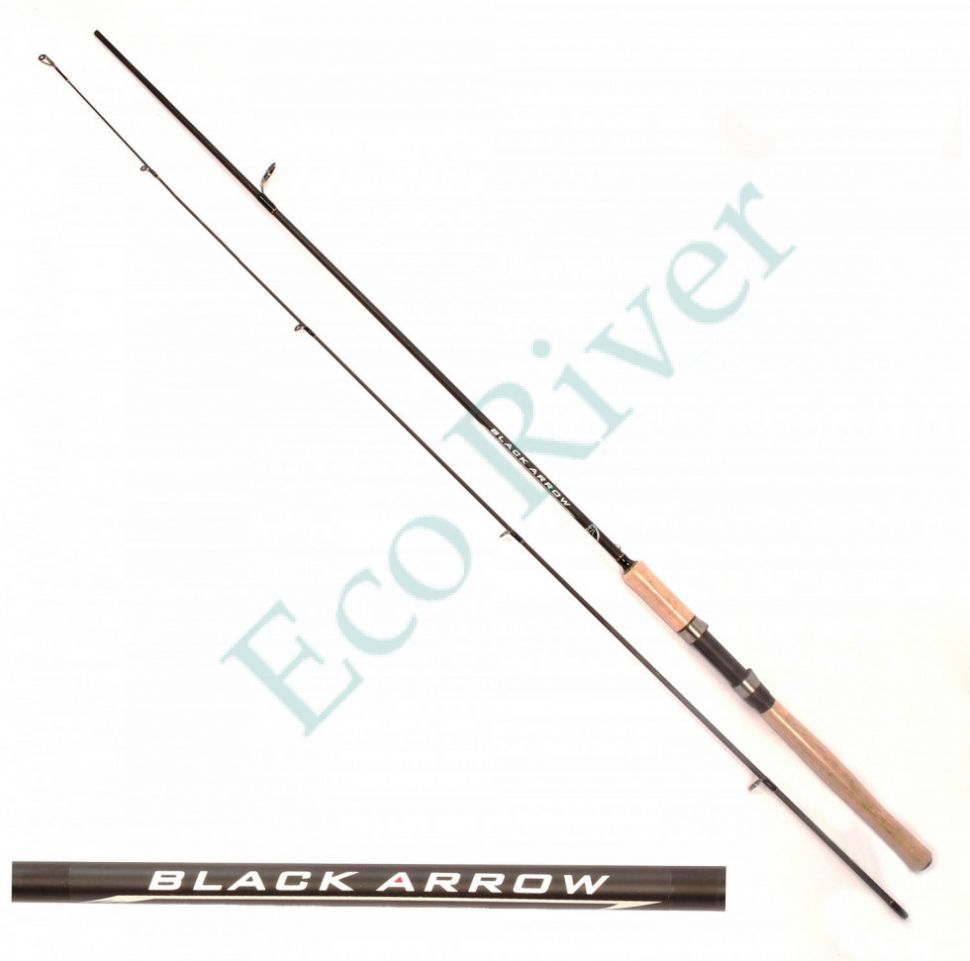 Спиннинг Condor Black Arrow длина 2.70 м, тест 5-25 гр, carbon IM6, штекер