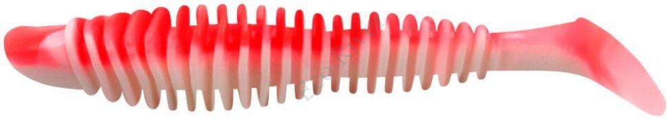 Виброхвост Yaman Pro Arris Shad, р.4 inch, цвет #27 - Red White (уп. 4 шт.)