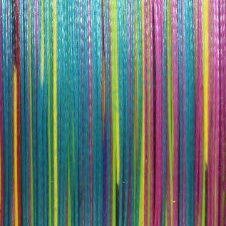 Леска плет. Daiwa J-Braid X8 Multicolor 0.20 150м