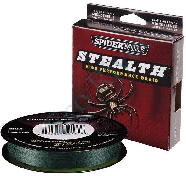 Леска плет. "SPIDERWIRE" Stealth 0.20 270м зеленый ESS20G-300 1115232