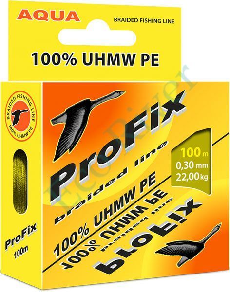 Леска плетенка Aqua ProFix Olive 0.06 100м
