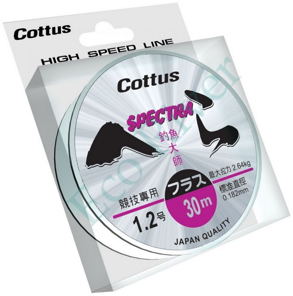Леска Cottus Spectra 0.083 30м