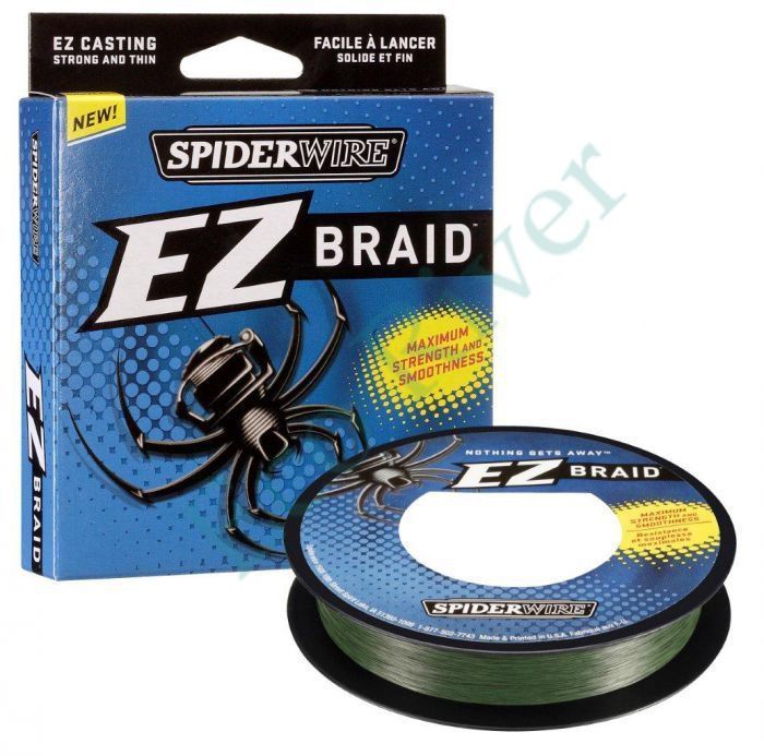 Леска плет. "SPIDERWIRE" EZ Braid 0.30 100м зеленый 1152329