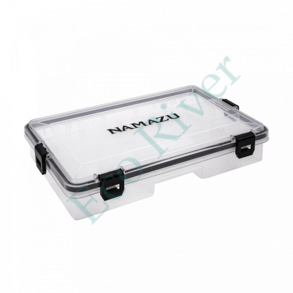 Коробка для рыболовных принадлежностей Namazu TackleBox Waterproof, 275х180х50 мм/36/