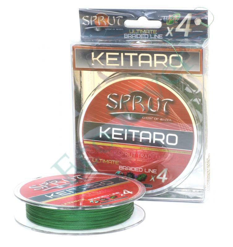 Леска плетенка Sprut Keitaro Ultimate X 4 Dark Green 0.18 140м