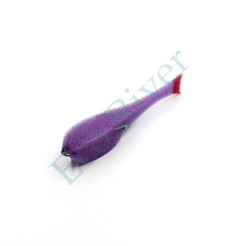 Поролоновая рыбка YAMAN на двойнике, р. 95 мм, цвет 13 (5 шт.)