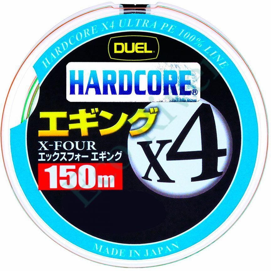 Леска плет. "DUEL" Hardcore X4 0.171 8кг 150м мультиколор