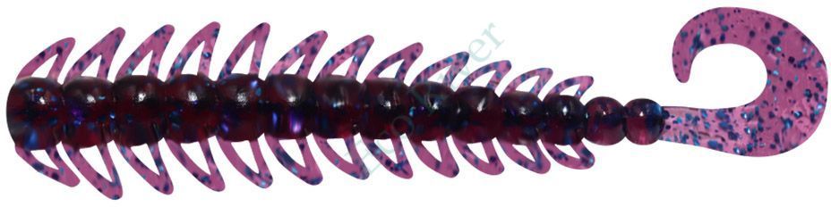 Твистер Yaman Pro Ruff, р.5 inch, цвет #04 - Grape (уп.5 шт)