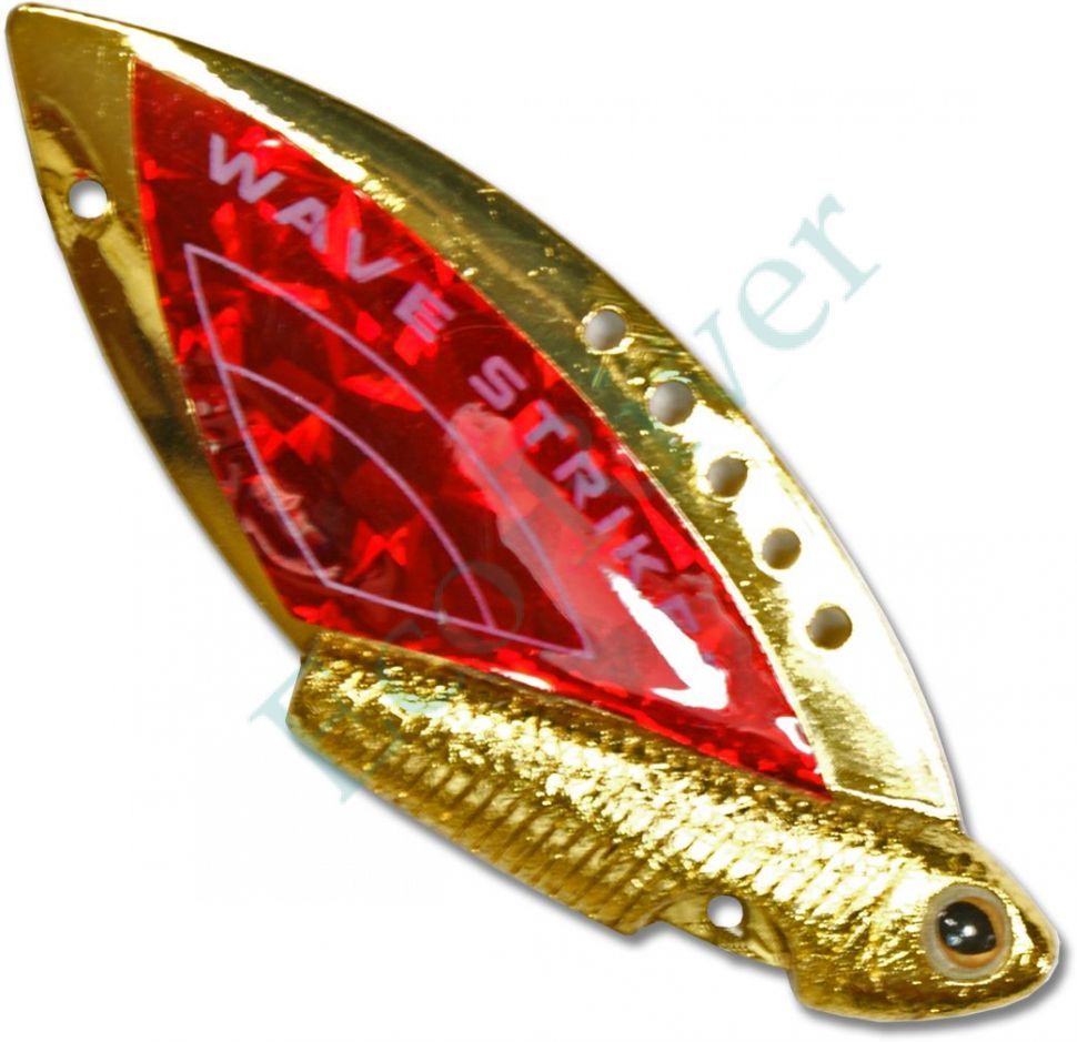 Блесна "KOSADAKA" Wave Striker 10г Gold/Red
