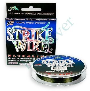 Леска плет. "STRIKE PRO" Wire Extreme темно-зел. 0.36 135м 30кг