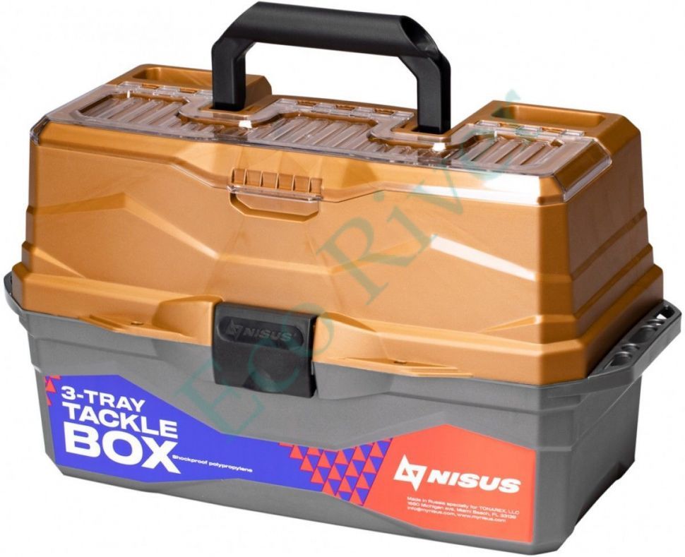 Ящик Nisus Tackle Box трехполочный оранж. (N-TB-3-O)