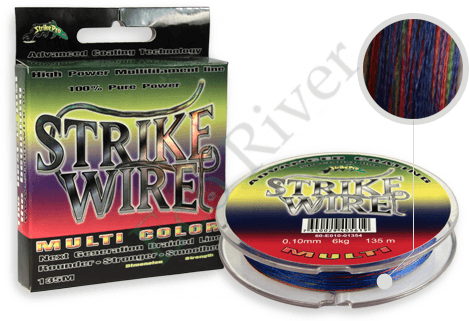Леска плет. "STRIKE PRO" Wire Extreme цветной 0.36 135м 30кг
