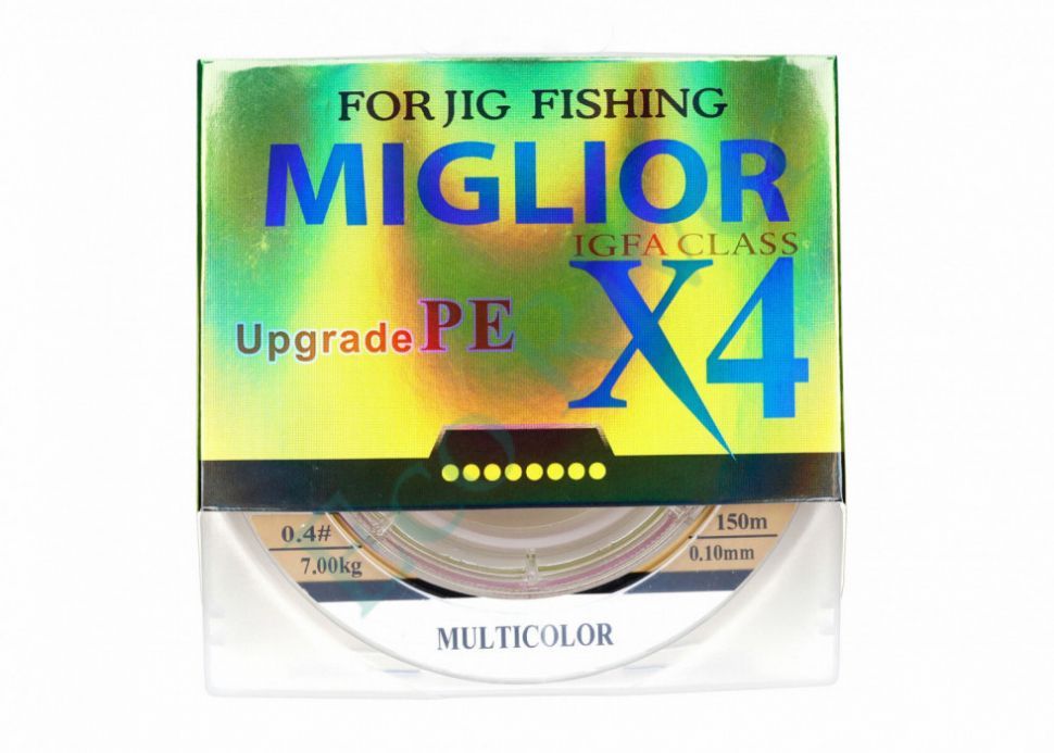 Плетеный шнур Fish Season X4 0.12 150м multicolor
