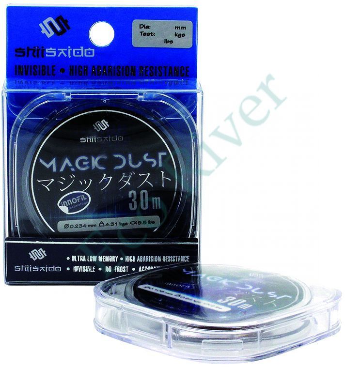 Леска Shii Saido Magic Dust, L-30 м, d-0,105 мм, test-0,94 кг, хамелеон/10/