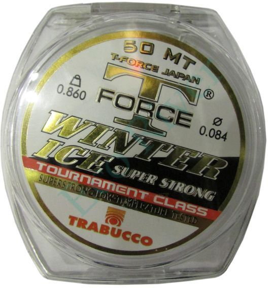 Леска Trabucco T-Force Winter Ice 0.084 50м