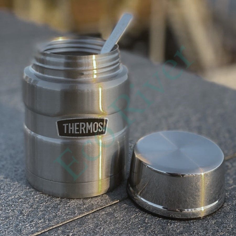 Термос Thermos с ложкой SK3000 ST 0.47L