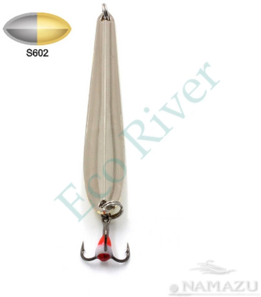 Блесна вертикальная Namazu Rocket, размер 95 мм, вес 15 г, цвет S602/200/