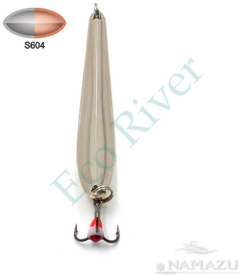 Блесна вертикальная Namazu Rocket, размер 95 мм, вес 15 г, цвет S604/200/