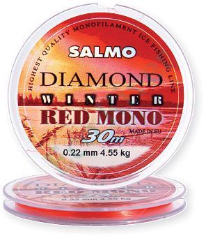 Леска "SALMO" Diamond Winter Red Mono 0.20 30м