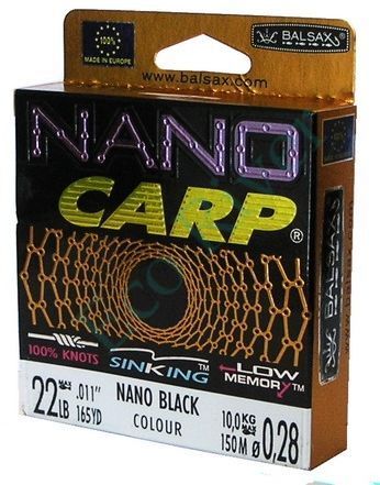 Леска "BALSAX" Nano Carp Box 0.30 150м
