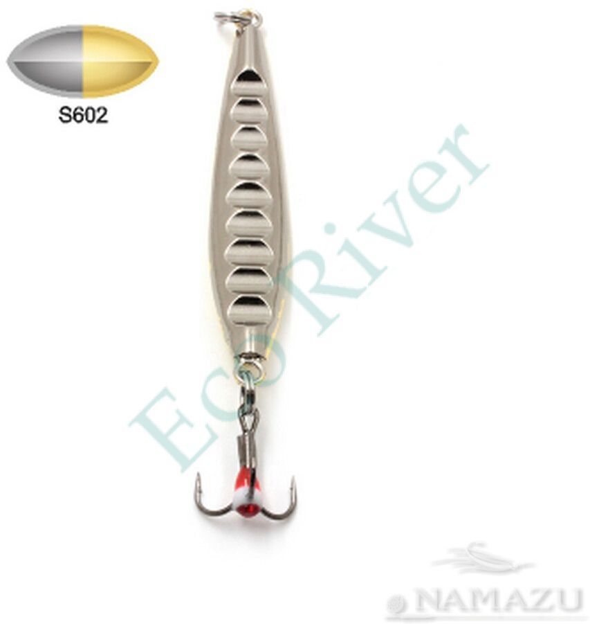 Блесна вертикальная Namazu SnowSerpent, размер 75 мм, вес 19 г, цвет S602/200/
