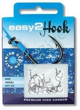Крючок Easy 2 Hook Flatfich/Plattfish №4 silver 20шт 034S030