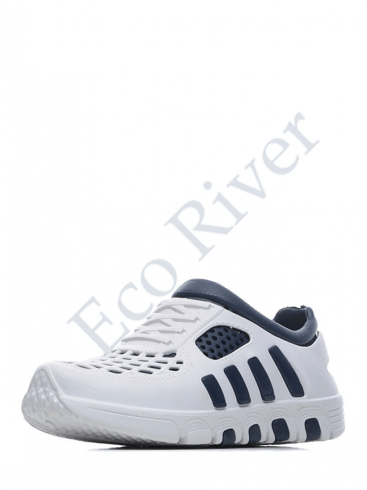 Галоши Kaury 110 женские бело-синие кроссовки р.38-39