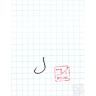 Крючок KOI KAIZU-RING, размер 5 (INT)/11 (AS), цвет BN (10 шт.)/170/