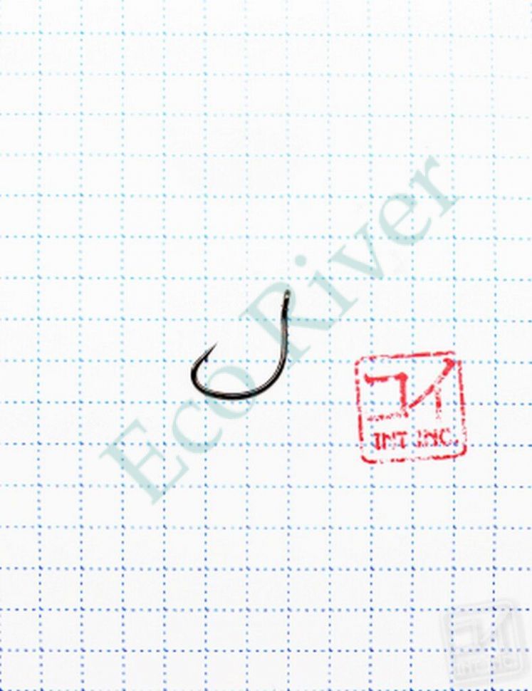 Крючок KOI KAIZU-RING, размер 4 (INT)/12 (AS), цвет BN (10 шт.)/150/