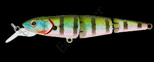 Воблер "STRIKE PRO" Flying Fish Joint тон. трехсост. 11.2см 19.5г EG-079J#630V