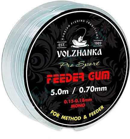 Резинка фидерная Волжанка Feeder Gum 0.5мм 5м