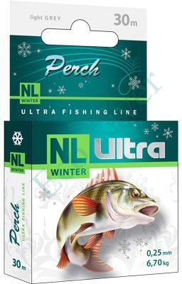 Леска Aqua NL Ultra Perch окунь 0.10 30м