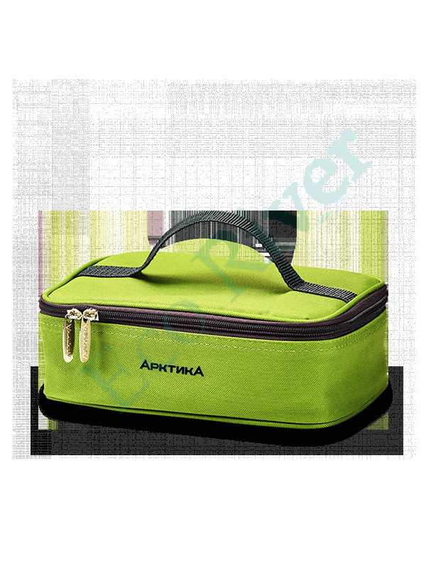 Ланч-сумка Арктика 2л с контейнером и приборами зелен. 020-2000-2