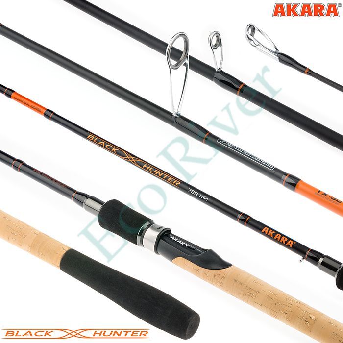 Спиннинг Akara Black Hunter (12-37) MH862 2,6 м