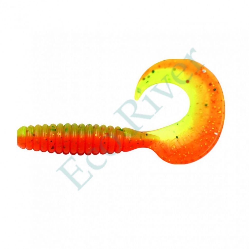 Твистер Yaman Pro Spiral, р.2.5 inch, цвет #16 - Arbuz (уп.10 шт)