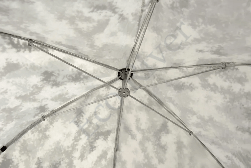 Палатка зонт Condor зимняя утеплённая 2,0 х 2,0 х 1,6 белый КМФ цифра