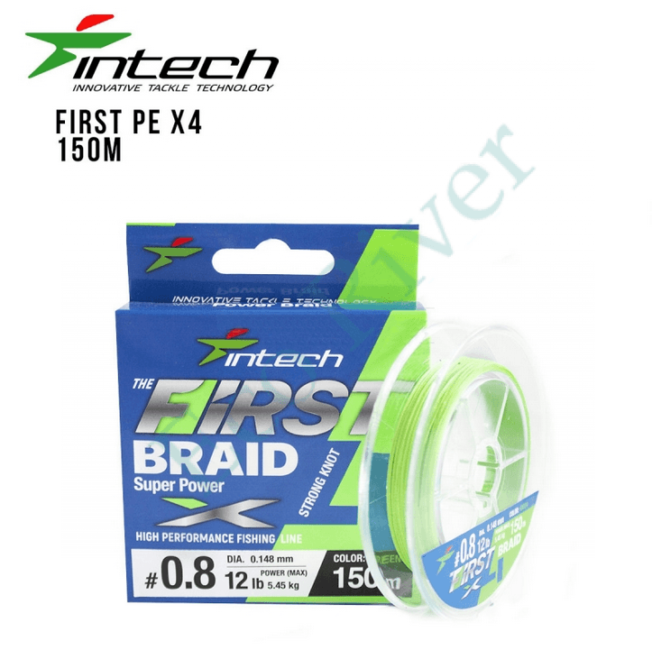 Леска плетенка Intech First Braid PE X4 0.128 150м