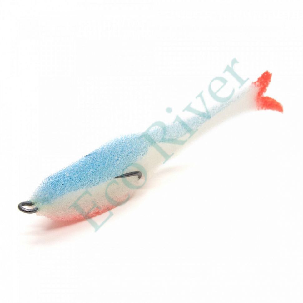 Поролоновая рыбка YAMAN Devious Minnow на двойнике, р. 105 мм, цвет 22 UV (5 шт.)