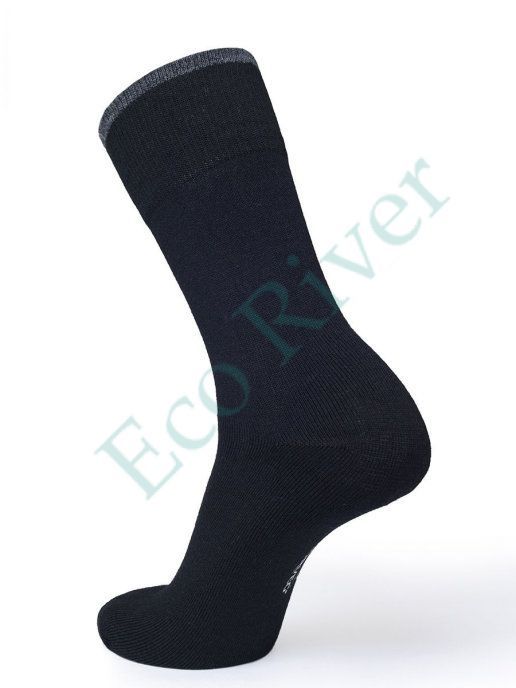 Термоноски Norveg Dry Feet женские для мембранной об., цвет черный с серой полосой, разм 38-39