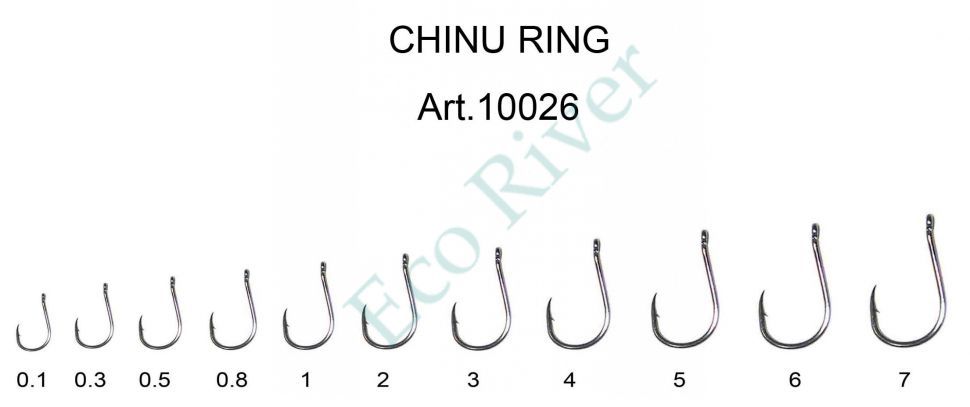 Крючок Fish Season Chinu-ring №1 BN 10шт 10026-01F