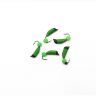Мормышка вольф. безнасадочная Яман Ручейник №2, d-1.5 мм, L-7 мм, вес 0,33 гр., фц. зеленый шар, ц