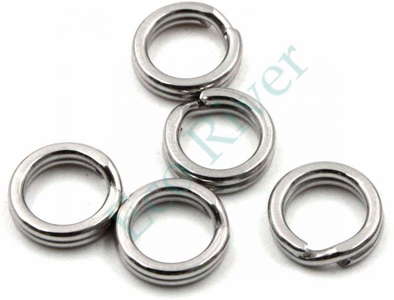 Заводное кольцо Namazu RING-A, цв. Cr, р. 1 ( d=11,5 mm), test-43 кг (уп.10 шт)/2000/1500/1000/