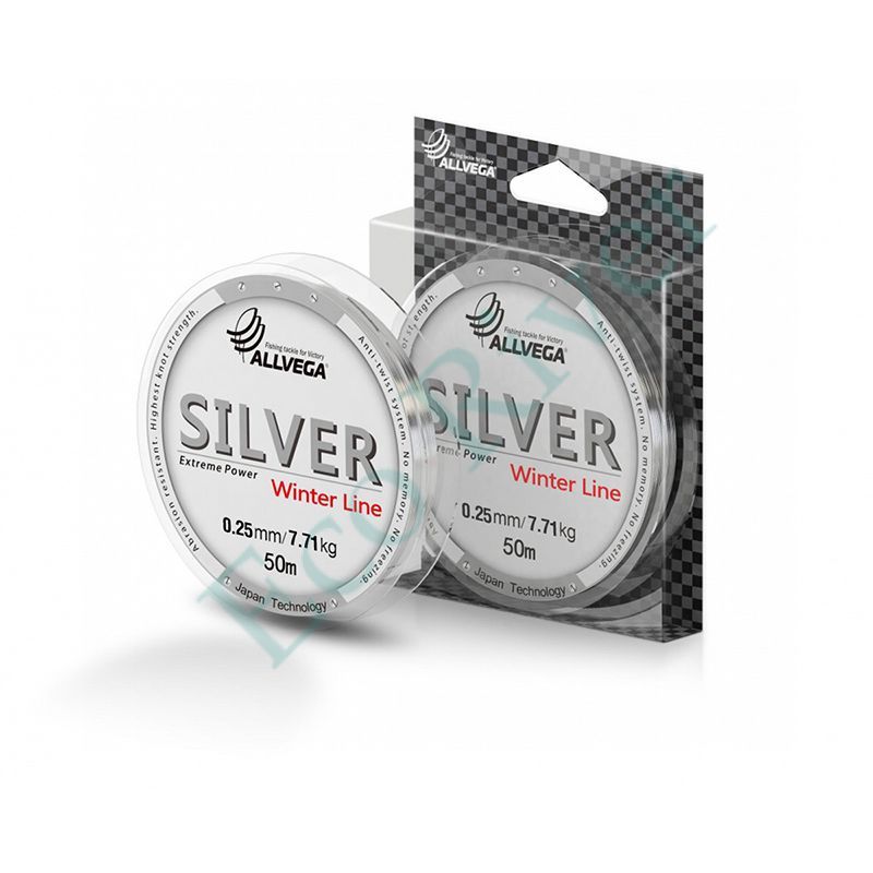 Леска Allvega Silver 0.20 50м