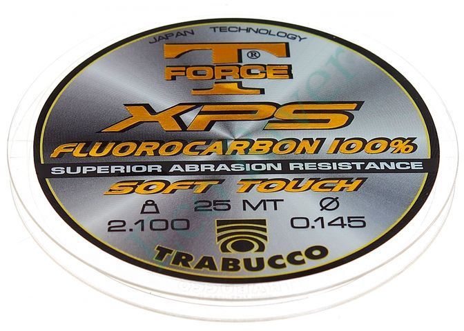 Леска Trabucco T-Force Fluorocarbon 0.145 25м