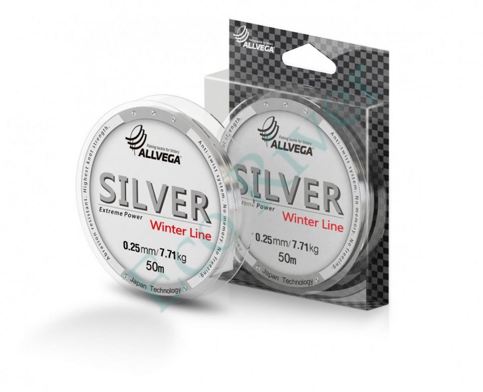 Леска Allvega Silver 0.12 50м