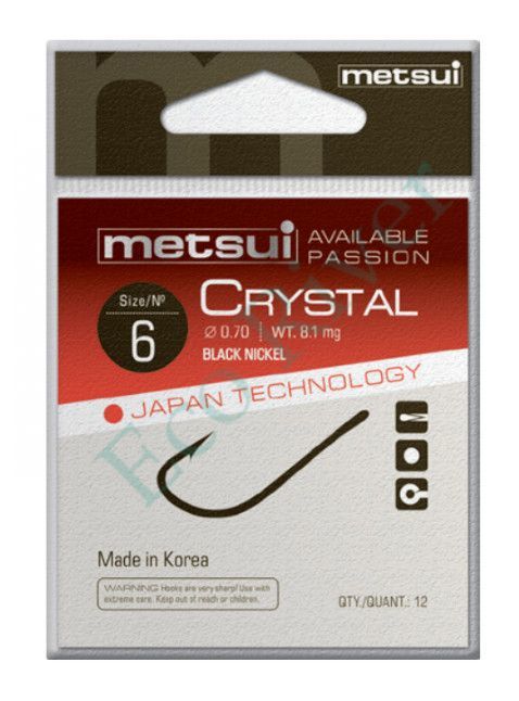 Крючок Metsui crystal bln №10 12шт CR-BLN-10