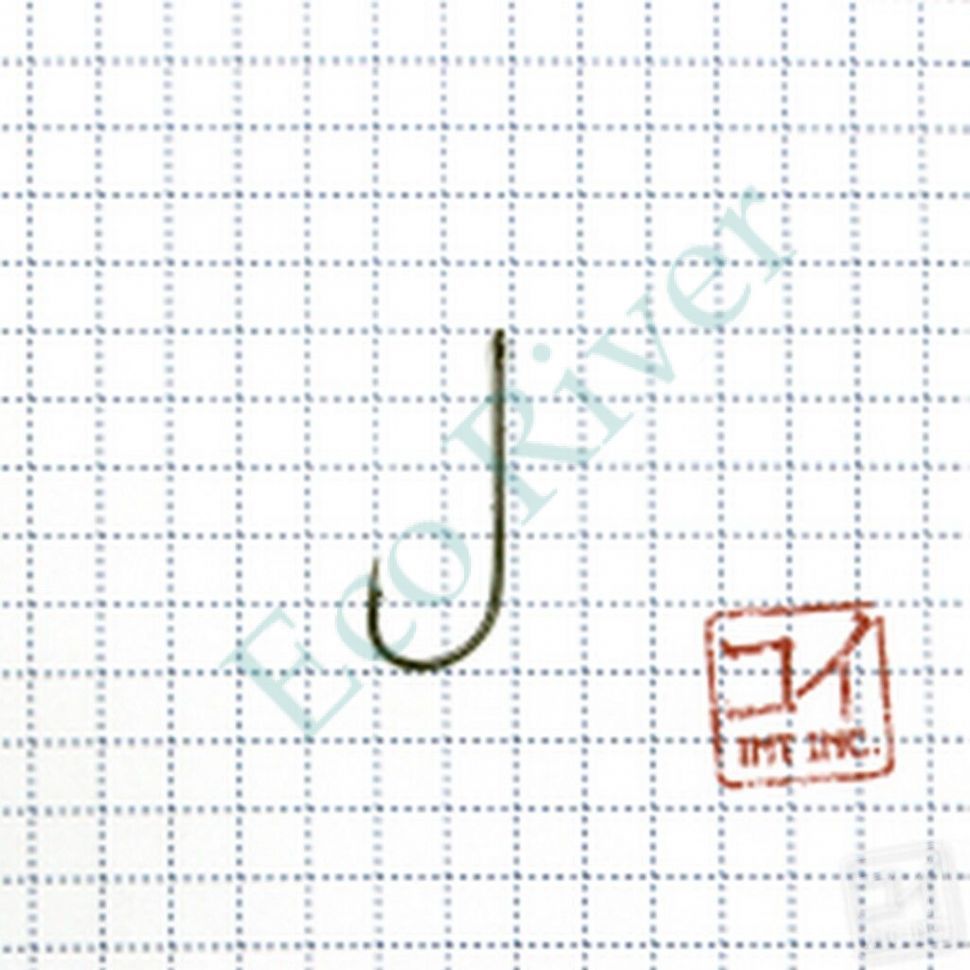 Крючок KOI ROACH 2BH, размер 4 (INT), цвет BN (10 шт.)/200/