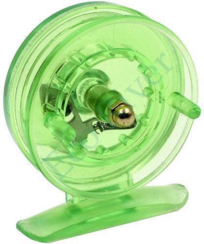 Катушка проводочная Namazu Scoter пластиковая (усил.), р. 5,5 см, зеленая/300/