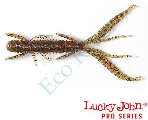 Виброхвост Lucky John Pro S Hogy Shrimp съедоб. 07,60 10шт 140140-PA03