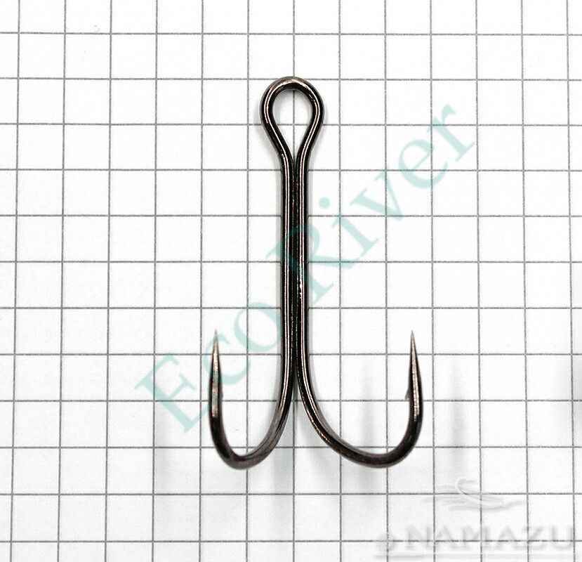 Крючок Namazu Double Hook, размер 3/0 (INT), цвет BN, двойник (50 шт.)/100/